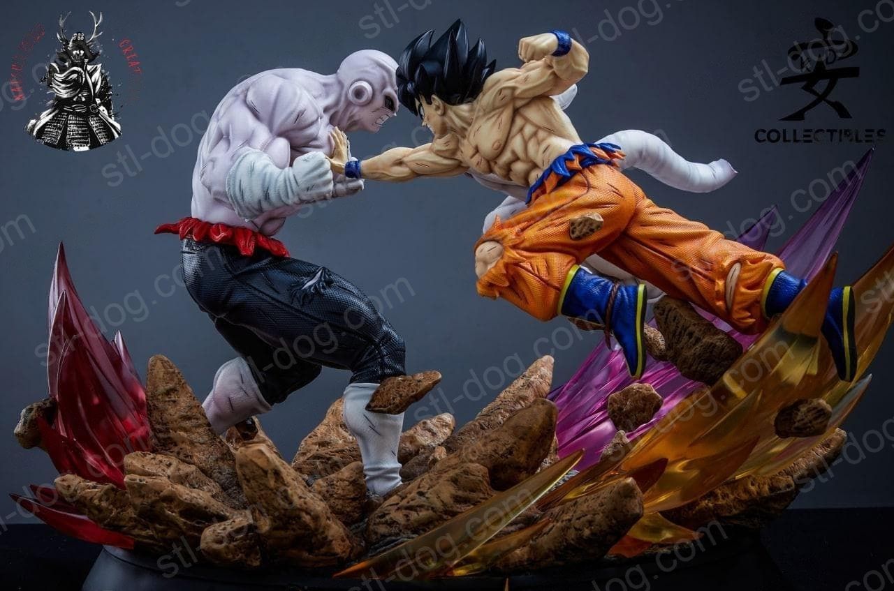 龙珠 吉连 vs 孙悟空 和 弗利萨 3D打印图纸